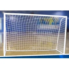 Rede Futebol De Salão Futsal Fio 3 Fsl3 Seda Master Rede Cor Branco Foto mini 4