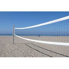 Rede Volei Quadra - Nylon - 4 Faixas Sintéticas - Master Cor Branco Foto mini 4
