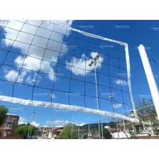 Rede Volei Quadra - Nylon - 4 Faixas Sintéticas - Master Cor Branco Foto mini 1