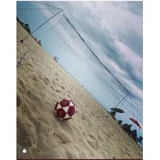 Redinha Futevôlei E Vôlei Kit Completo 3,50mt Saca Areia Bnt Esporte Profissional Foto mini  2