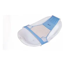 Redinha Para Banheira B21410 Com Tamanho Ajustável Azul Baby Bath Foto mini 1