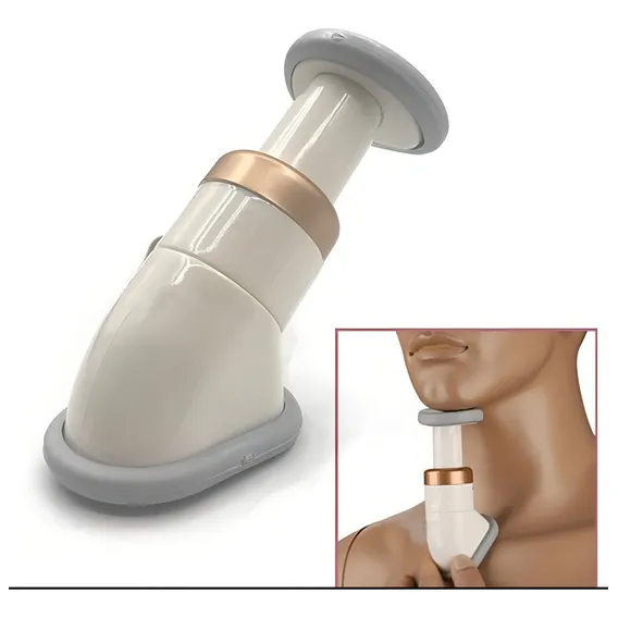 Redutor Tira Gordura Papada Massageador Pescoço Exercita Foto 1