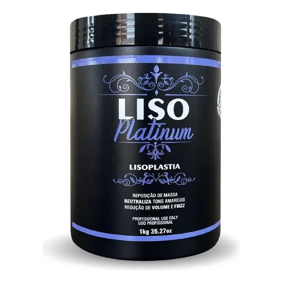 Redutox Lisoplastia Gold Liso Platinum 1kg Foto 1