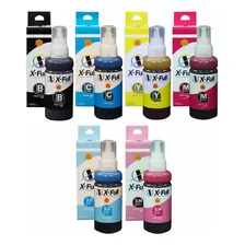 Refil 6 X 100ml Tinta Impressora Tanque L800 L805 L810 L850 Foto  mini 1