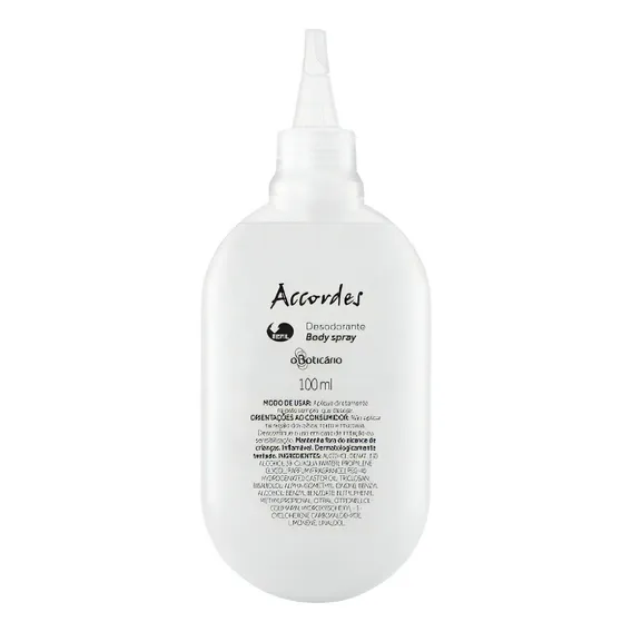 Refil Accordes Desodorante Body Spray, 100 Refil Accordes Foto 1