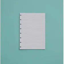 Refil Caderno Inteligente A5 Pautado 90g Compatível Pm Foto  mini 1