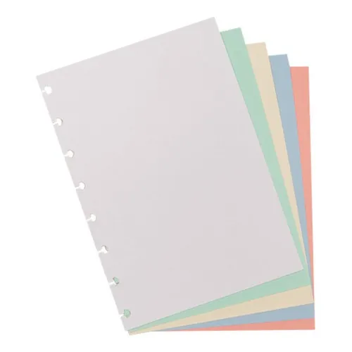 Refil Caderno Inteligente Grande Colorido 80gr 50fls Un Pm Foto 1