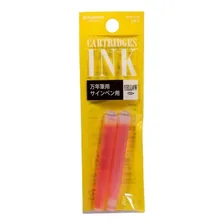 Refil Caligrafia Tinta Platinum C/2 Yellow Spn-100a 30 Foto  mini 1