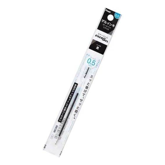 Refil Caneta Iplus Preto Energel 0,5mm - Pentel Foto 1