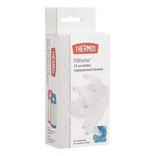 Refil Canudo Garrafa Thermos F401 Infantil Funtainer 355ml Cor Branco Liso Foto mini 1