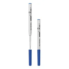 Refil Carga Ballpoint Ballpen Caneta Mont Blanc M Cor Azul Foto mini  2