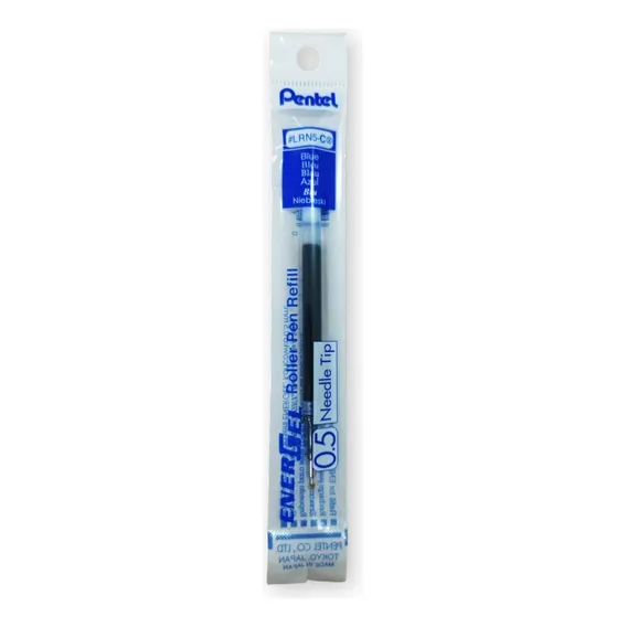 Refil Carga Caneta Gel 0.5 Lrn5-c Az Kit 3un - Pentel Foto 1