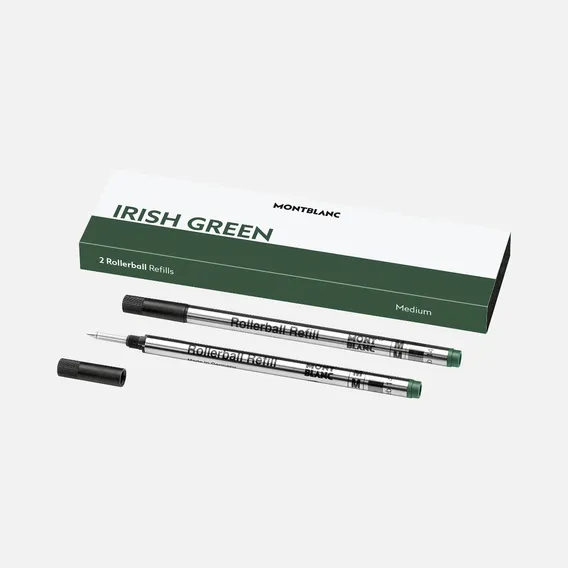 Refil Carga Caneta Montblanc Rollerball Verde M Cx C/2 Foto 1