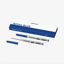 Refil Carga Montblanc Esferográfica Azul B Escrita Grossa C2 Foto mini 1