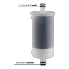 Refil De Carvão Ativado Para Filtro De Torneira 2 Unidade Cor Branco Foto mini 4