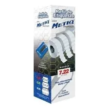Refil De Etiquetas P/aparelho Etiquetador 7.22 Metiq cx15000 Foto mini 1