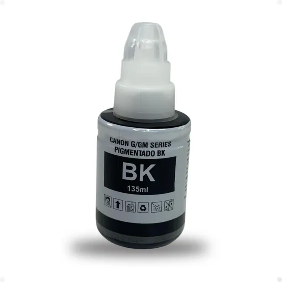 Refil De Tinta Compativel Canon G1110 G2100 G2110 G3100 Bk Foto 1