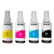 Refil De Tinta Epson T664 Kit 4 Cores T6641204p Foto mini 2