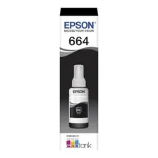 Refil De Tinta Epson T664120 Preto Foto mini 1