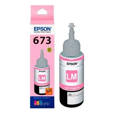 Refil De Tinta Epson T673620 Magenta Claro 70ml Foto mini 1