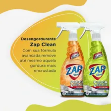 Refil Desengordurante Zap Clean Limão 500ml Foto mini 4