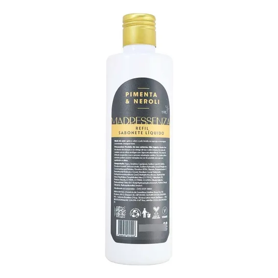 Refil Difusor De Aromas Madressenza Pimenta E Neroli 250 Foto 1