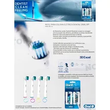 Refil Escova Elétrica Oral B Braun Com 4 Escovas - Original Foto mini 3