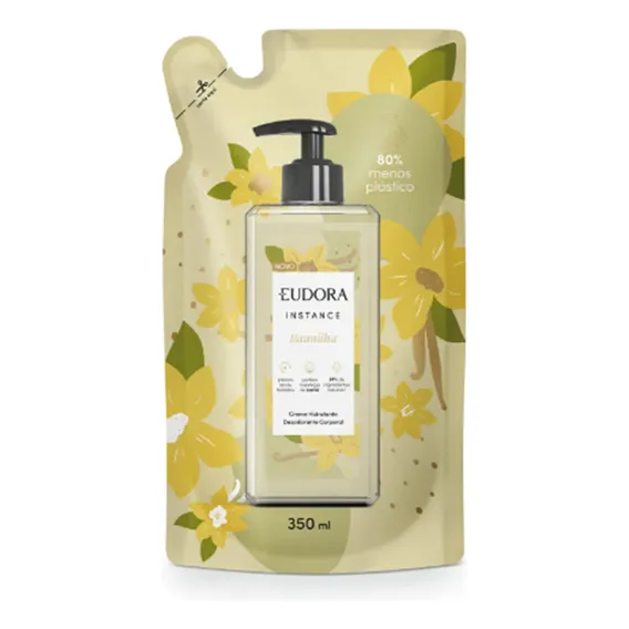 Refil Eudora Creme Baunilha 350ml Foto 1