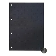 Refil Fichário A4 Nalà 80g Preta 30 Folhas Pontilhado Foto mini 2