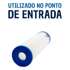 Refil Filtro Agua 20 Slim Plissado Lavável Reutilizável Foto mini 3