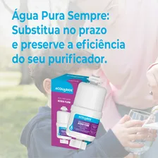 Refil Filtro Bebedouro Coluna Universal Pou Acqua Flow Cor Branco Foto mini 4