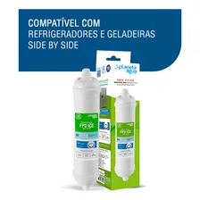 Refil Filtro Geladeira Refrig Eletrolux Brastemp Sidebyside Foto mini 4
