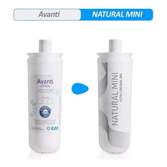 Refil Filtro Ibbl Purificador Avanti Vivax Mio Cor SEM COR Foto 1