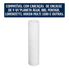 Refil Filtro Loren Acqua 9 3/4 Ponto De Entrada Lorenzetti Cor Branco Foto mini  2