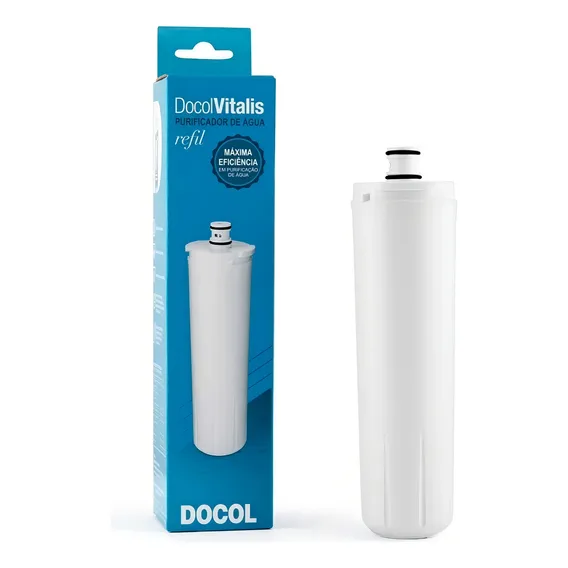 Refil Filtro Para Purificador Docol Vitalis Cor Branco Foto 1