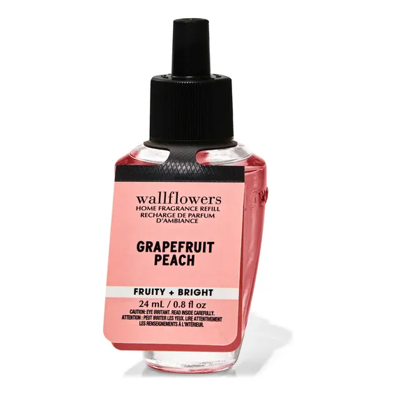Refil Fragrância Bath & Body Wallflowers Grapefruit Peach Foto 1