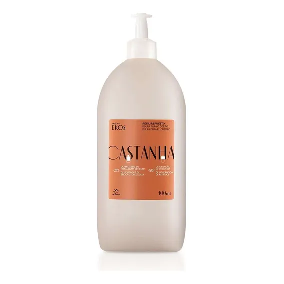 Refil Hidratante Ekos Castanha 400ml Natura Foto 1