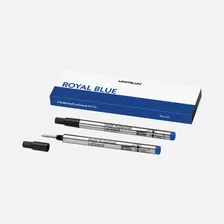 Refil Montblanc Rollerball Legrand Azul Royal Blue B Cx/2 Foto  mini 1