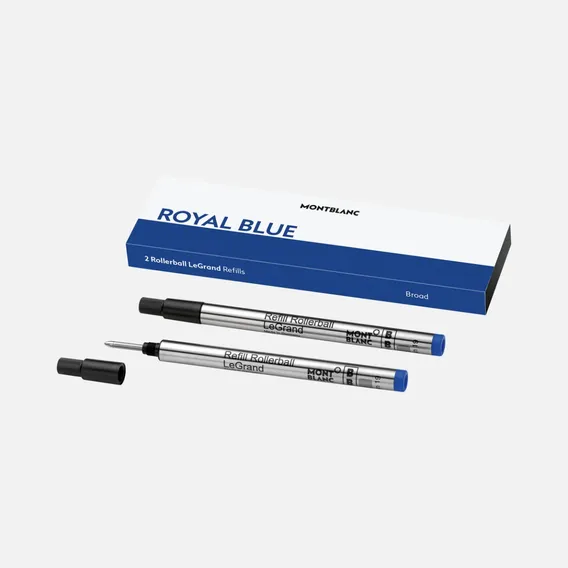 Refil Montblanc Rollerball Legrand Azul Royal Blue B Cx/2 Foto 1