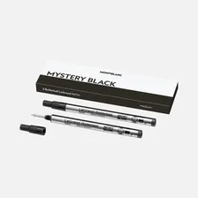 Refil Montblanc Rollerball Legrand Cor Preta M Caixa C/2 Foto  mini 1