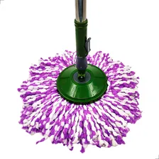 Refil Mop Tira P贸 Girat贸rio Esfreg茫o 360 Universal Lava Seca Foto mini 3