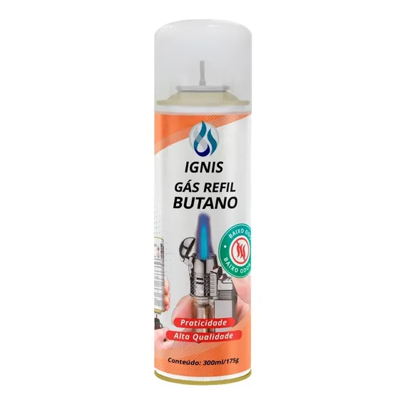 Refil Para Isqueiro 300ml/175g - Ignis Foto 1