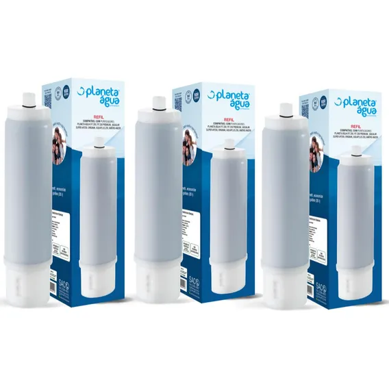 Refil Para Planeta Água Fit 230 - Kit 3 Unidades Foto 1