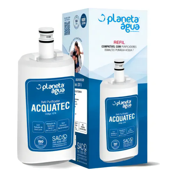 Refil Para Purificador Acquatec Planeta Água Foto 1