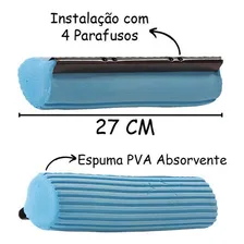 Refil Para Rodo Mágico 27 Cm Espuma Pva Absorvente Foto mini 2
