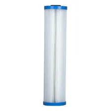 Refil Plissado P/ Filtro Big Blue 20'' Polipropileno Lavável Cor Branco Foto mini  2