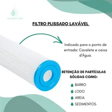 Refil Polipropileno Plissado Lavável 5 Micras 20 X 2 1/2 Foto mini 3