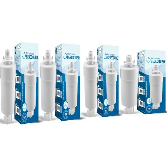 Refil Purificador Bebedouro Universal - Kit 4 Un Foto 1