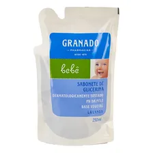 Refil Sabonete Granado Líquido Glicerina Bebê Lavanda 250ml Foto mini  2