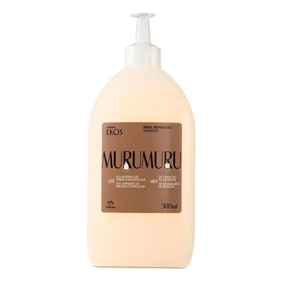 Refil Shampoo Natura Ekos Murumuru Restaurador - 300ml Foto 1